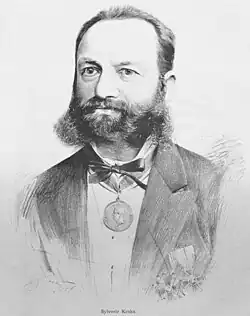 Sylvestr Krnka (kresba Jana Vilímka, 1884)