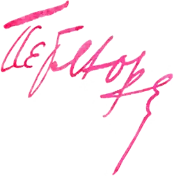 Symon Vasylovyč Petljura, podpis