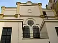 Zadní trakt synagogy