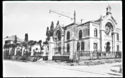 Orlovský templ na fotopohlednici z 1. pol. 20. století