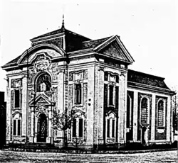 Synagoga okolo roku 1929