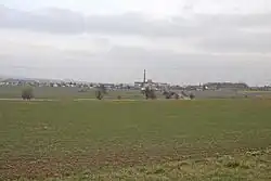 Pohled na obec Syrovátka od Dobřenic