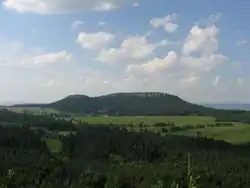 Malá a Velká Hejšovina při pohledu z Fort Karola (červenec 2005)