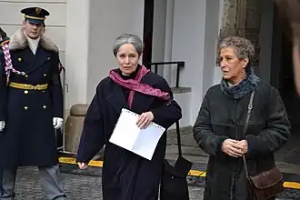 Táňa Fischerová (vlevo)