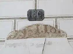 Tábor, Koželužská 186, sgrafito.jpg