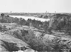 Zátoka Töölönlahti, 1912