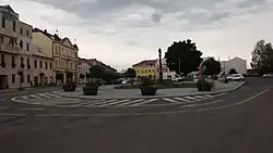 Náměstí v Týništi nad Orlicí