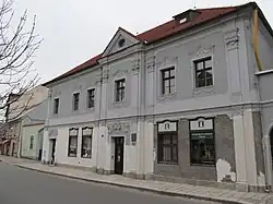 Třešť - Schumpeterův dům v Rooseveltově ulici.JPG