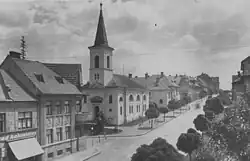 Historická fotografie kostela