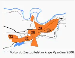 Regionální volby 2008 v Borovině