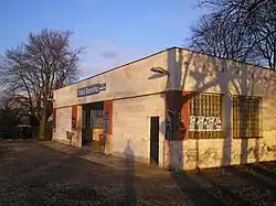 Zastávka Třebíč-Borovina po úpravách na konci roku 2008