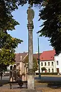 Mariánský sloup v Třebechovicích pod Orebem