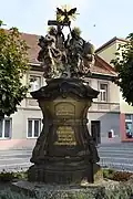 Třebechovice - socha Nejsvětější Trojicepg