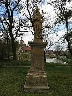 Socha sv. Antonína, Třebenice