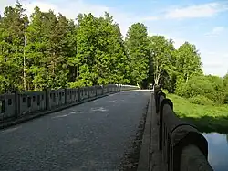 Třeboň Holičky, Stříbřecký most.jpg