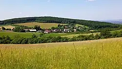 Celkový pohled od západu