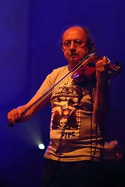František Kacafírek na koncertě Tří sester v Mostě (2015)