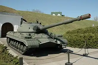 T-10M v kyjevském muzeu Velké vlastenecké války. Technické údaje platí pro tuto verzi.