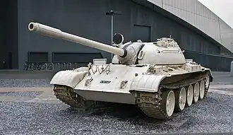 T-55 v muzeu v Imperial War Museum North