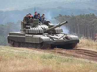 T-72M2 na Slovenských Pieskoch 2013