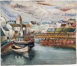 Kaarel Liimand: Tartu motiiv, 1935