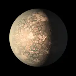Exoplaneta TRAPPIST-1f