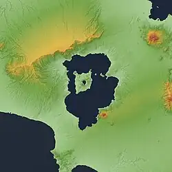 Mapa reliéfu.