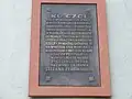 Pamětní deska polskému spisovateli Stefanu Żeromskému