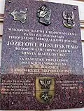Pamětní deska – Józef Piłsudski