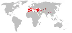 Areál rozšíření