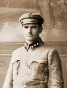 Tadeusz Michejda ve vojenské uniformě