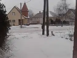 Hlavní ulice v Takácsi