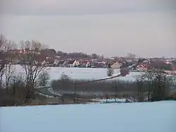 Pohled na Tarjánpusztu