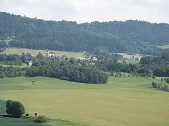 Pohled na Tatobity od Volavce