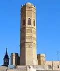 Věž mariánského kostela (minaret)