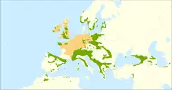 Areál rozšíření