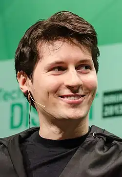 Pavel Valerjevič Durov (28. října 2013)