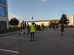 Vyhlášení vítězů v kategorii žen v běhu na 10 km (Technika Run 2021)