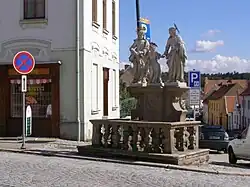 Telč, Svatoanenská, Svatá rodina 01.jpg