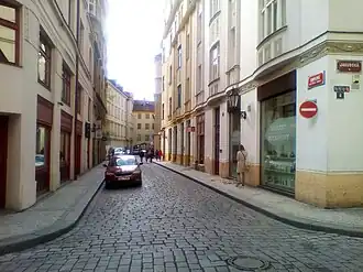 Pohled z Jakubské ulice