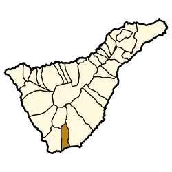 San Miguel de Abona na mapě