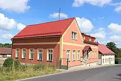 Jihozápadní pohled na modlitebnu (2025)