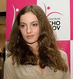 Tereza Klimešová v pražském Centru Chodov, 2010