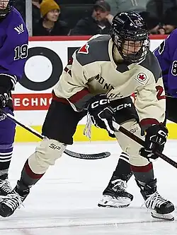 Tereza Vanišová v dresu PWHL Montréal (6. ledna 2024)