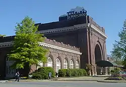 Bývalé nádraží, nyní hotel Chattanooga Choo-Choo