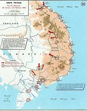 Průběh Ofensívy Tet
