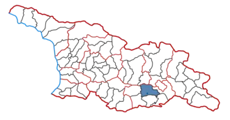 Tetri Ckaro na mapě