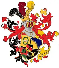 Znak pražského spolku Teutonia