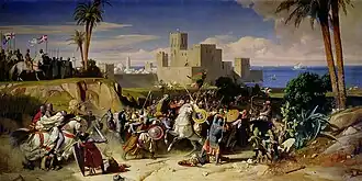 Znovudobytí Bejrútu, Alexandre Hesse, 1842