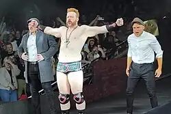 Sheamus na Clash at the Castle 2022
